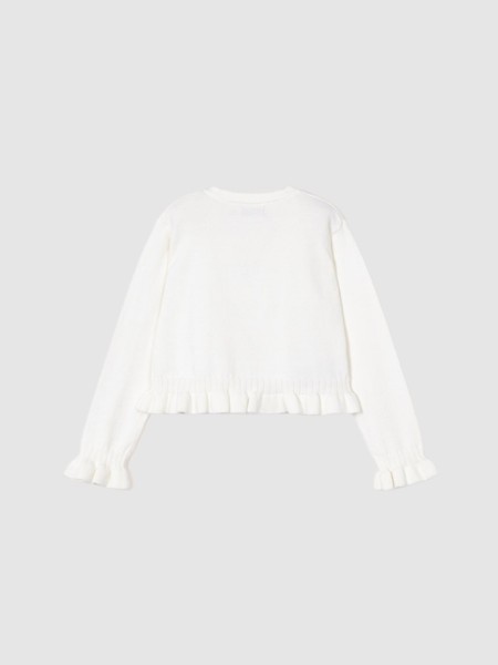 Casaco Menina Rebeca Tricot Mayoral Casaco Menina Rebeca Tricot Mayoral