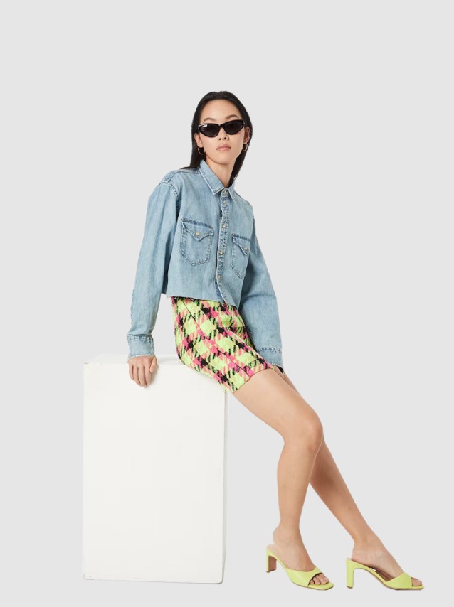 Camisa Mulher Jeans Replay