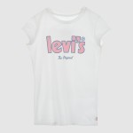 T-Shirt Menina Poster Logo Levis