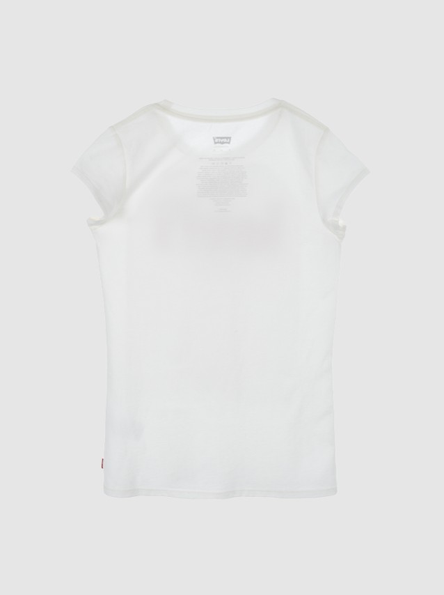 T-Shirt Menina Poster Logo Levis