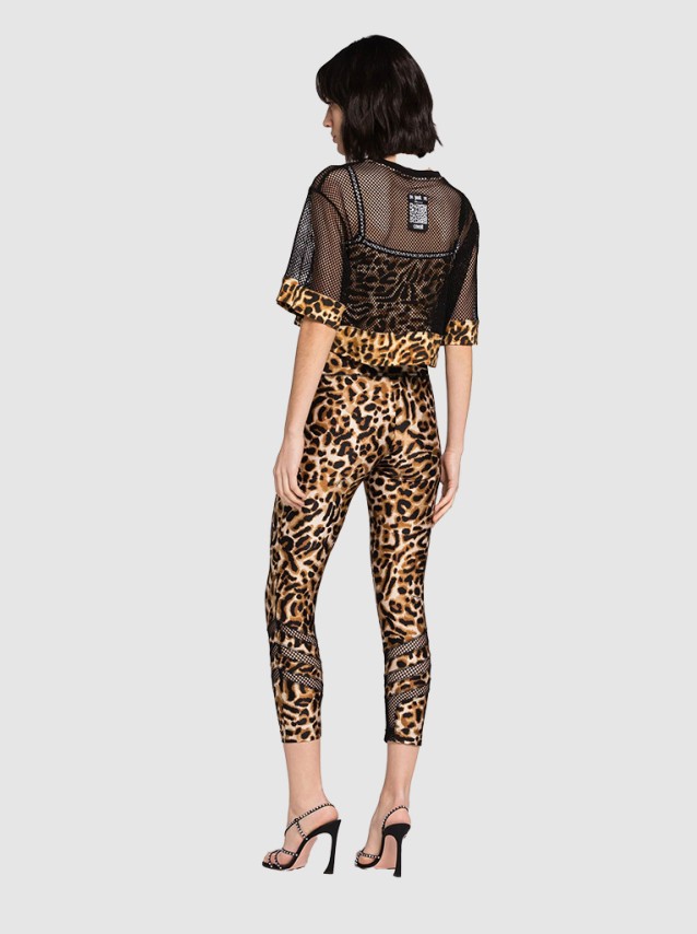 Top Mulher Print Leo Just Cavalli