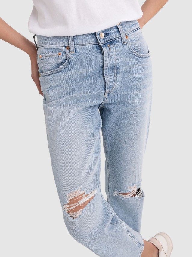 Jeans Mulher Ref Cast Indigo Replay