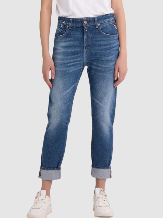 Jeans Mulher Indigo Comfort Replay