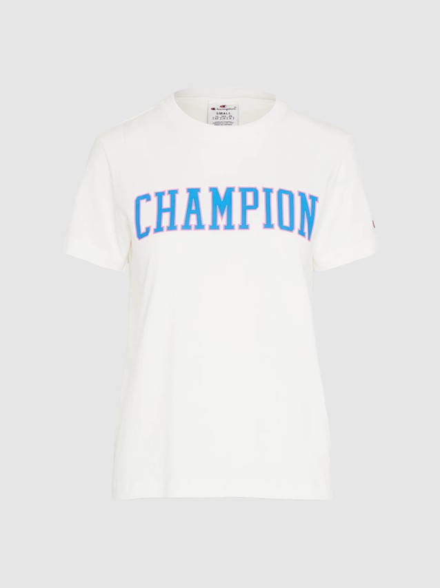 T-Shirt  Mulher Crewneck Champion