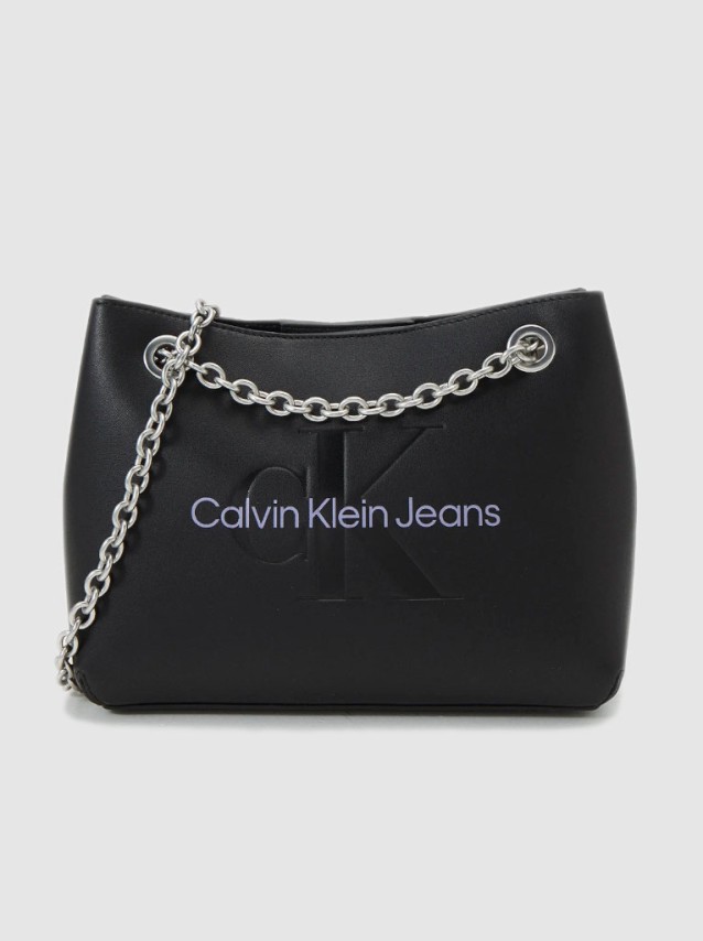 Mala de Ombro Mulher Sculpted Calvin Klein