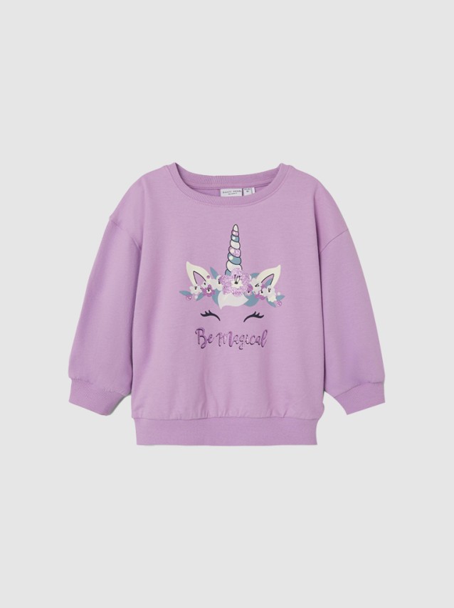 Sweatshirt Menina Valona Name It