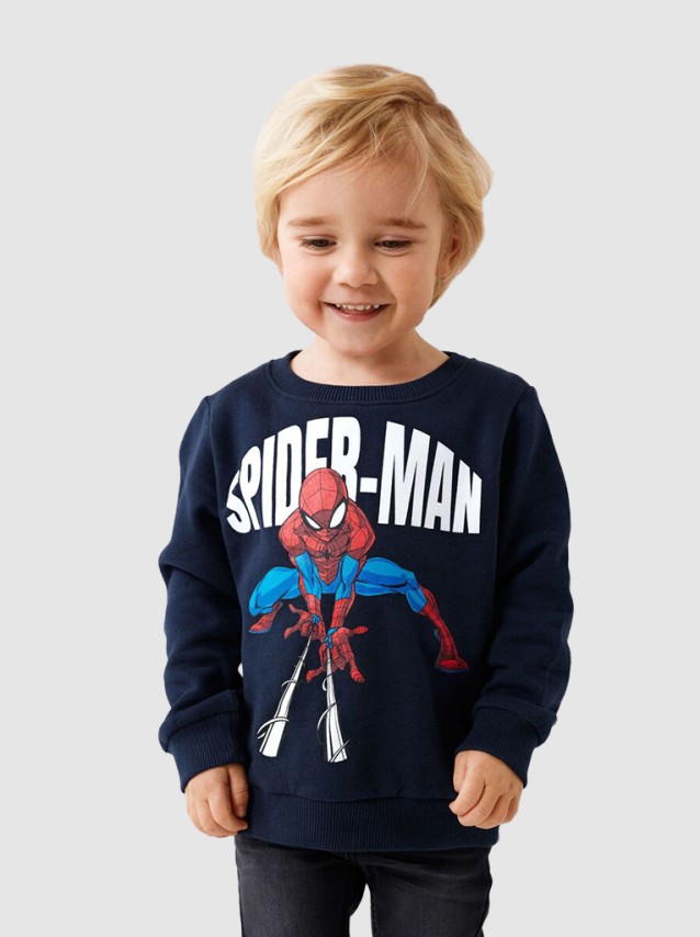 Sweatshirt Menino Spiderman Name It