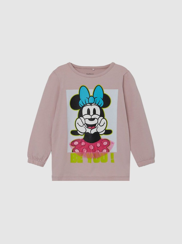 Longsleeve Menina Minnie Name It