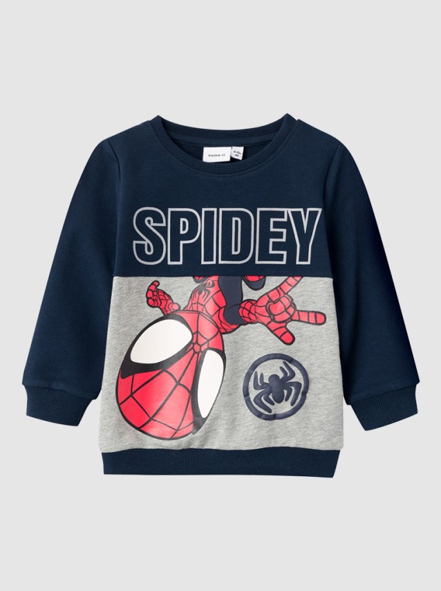 Sweatshirt Menino Spidey Name It