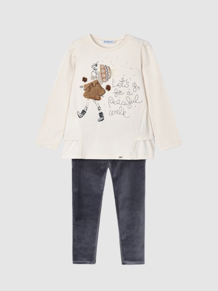 Conjunto Camisola E Leggings Menina Mayoral Conjunto Camisola E Leggings Menina Mayoral
