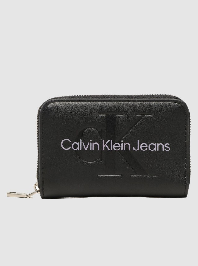 Carteira Mulher Sculpted Med Calvin Klein