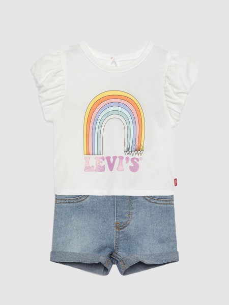 Conjunto Beb Menina Rainbow Levis