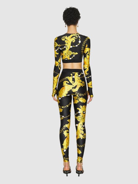 Leggings Female Versace Leggings Female Versace