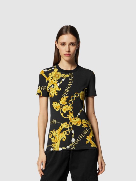 T-Shirt Mulher Magliette Versace