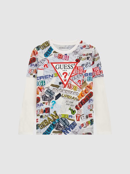 Camiseta Masculino Guess Kids