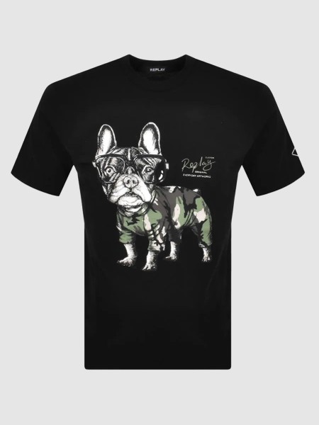 T-Shirt Homem Replay