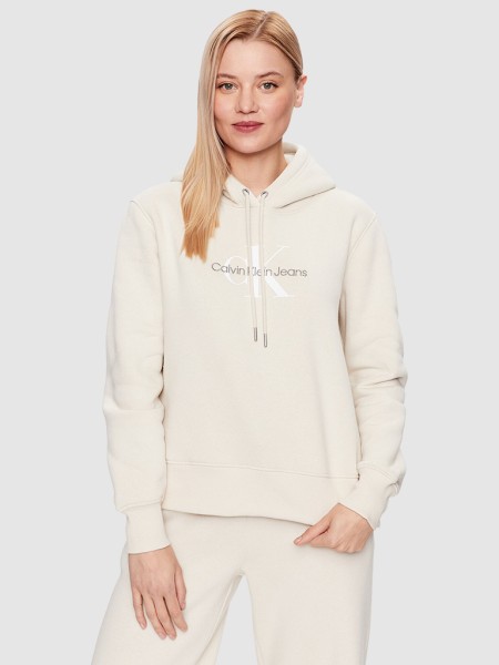 Sweatshirt Mulher Monologo Calvin Klein