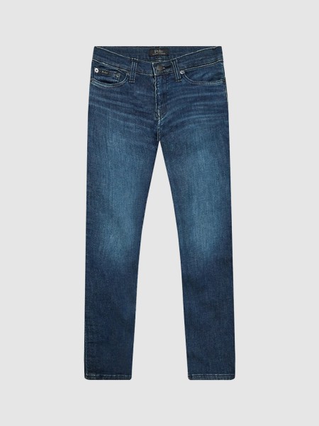 Cal�a de Ganga Menino Eldridge Skinny Ralph Lauren