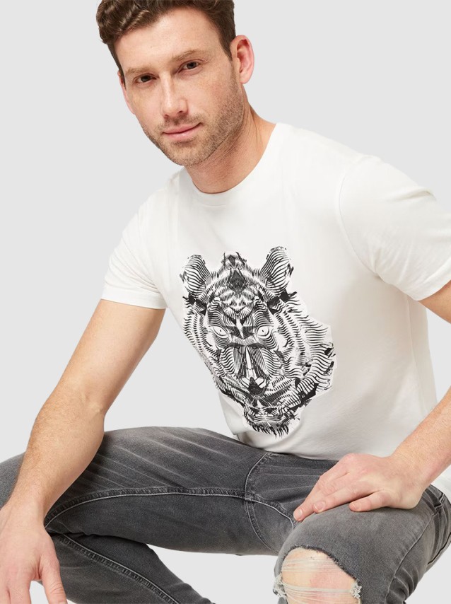 T-Shirt Homem Slim Fit Antony Morato