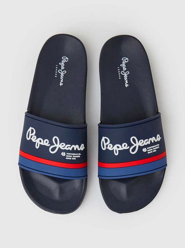 Chinelo Homem Slider Portobello Pepe Jeans