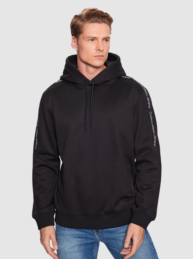 Sweatshirt Homem Logo Tape Calvin Klein