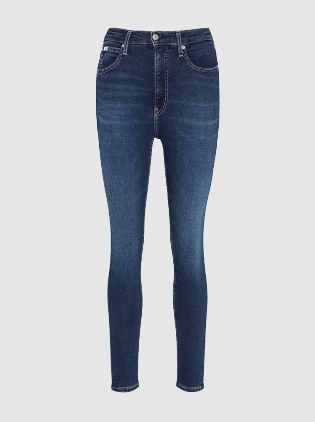 Cal�a de Ganga Mulher Ankle Super Skinny Calvin Klein