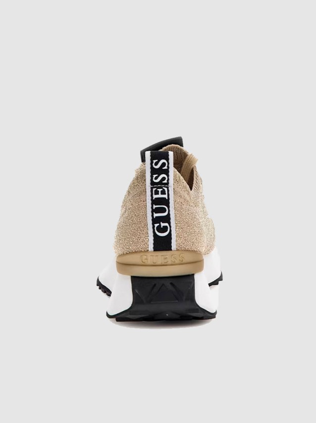 guess white trainers womens