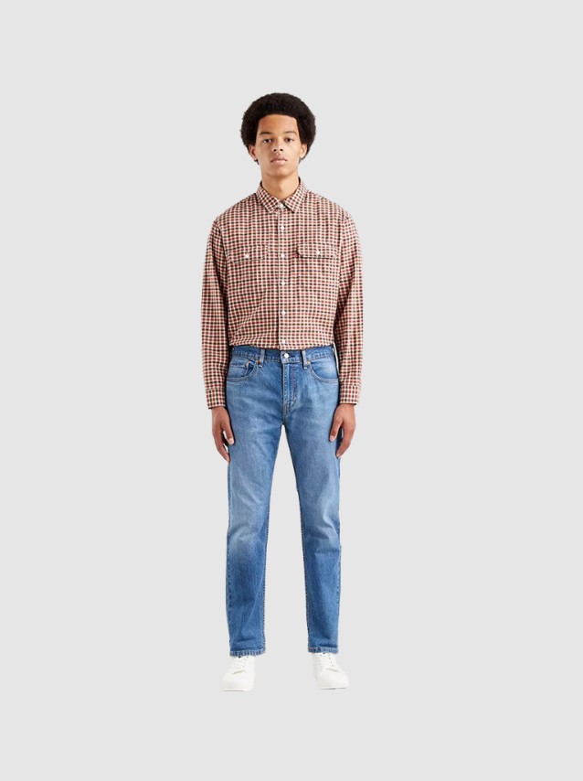 Cala de Ganga Homem 502 Taper Hi Ball Levis