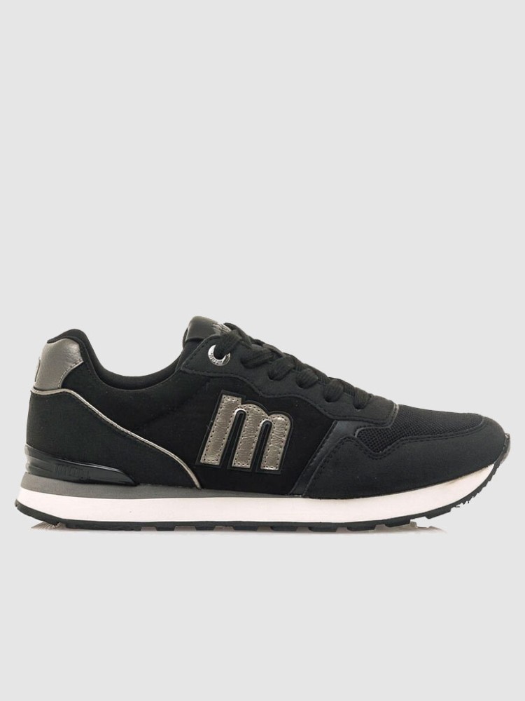 Chaussures de Sport Feminin Mtng Noir avec argent 69983.147 Forte Store