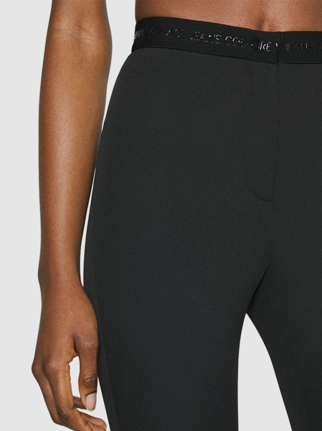 Cal�a Flu�da Mulher Pantaloni Versace