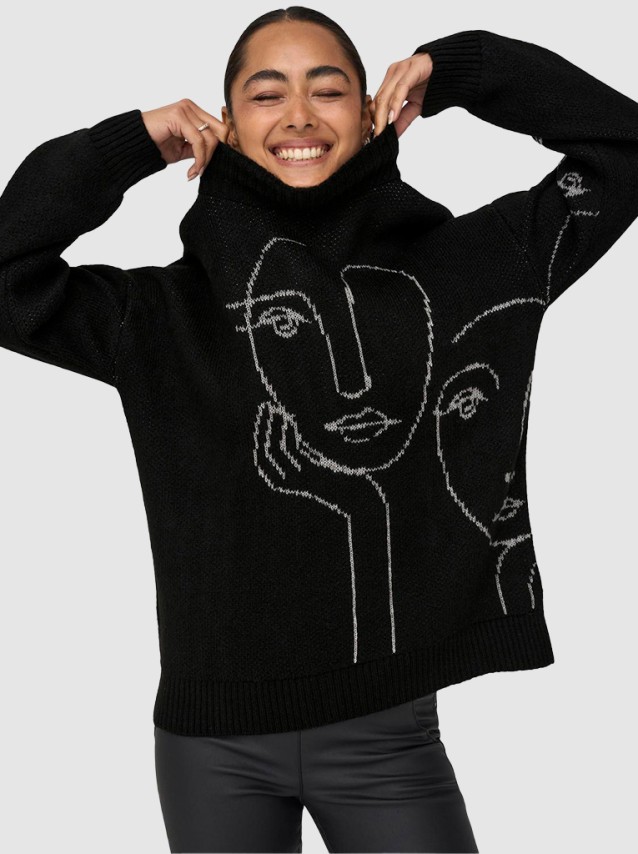 Sweatshirt Fminin Only