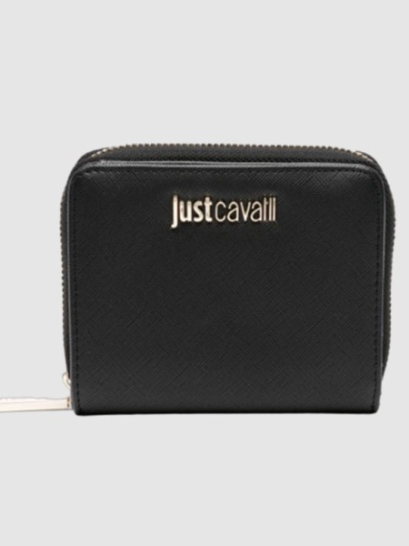 Wallets Female Just Cavalli Black - 75RA5PB1.2 | Forte Store