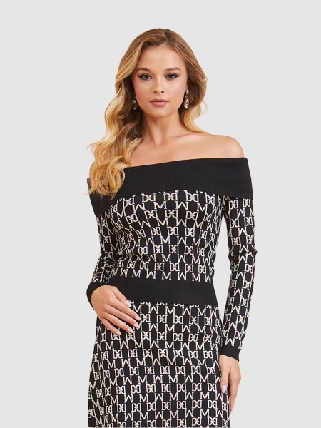 Malha Mulher Angelina Off Shoulder Marciano