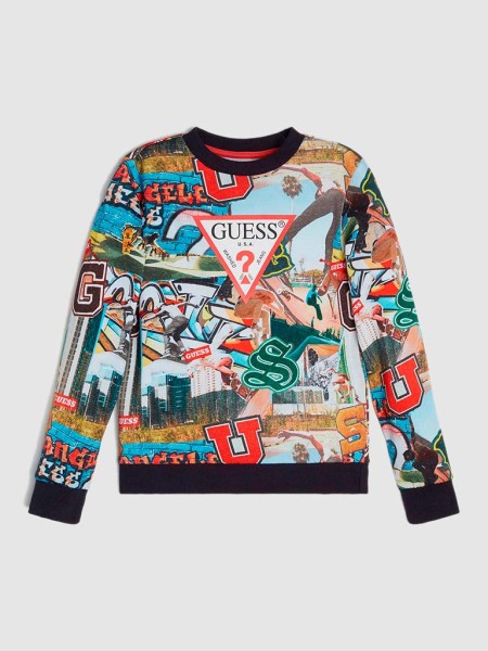 Sweatshirt Male Guess Kids