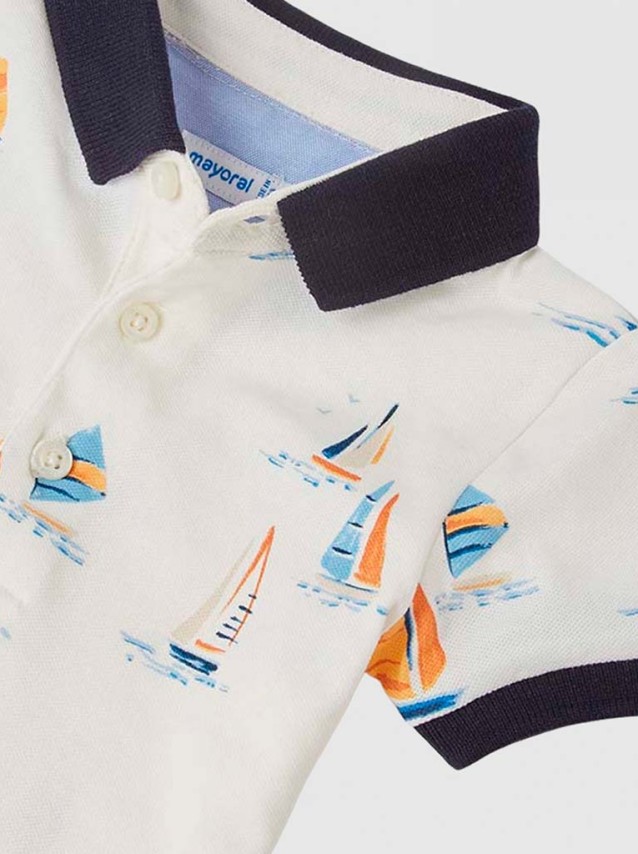 Polo Bebé Menino Estampado Mayoral