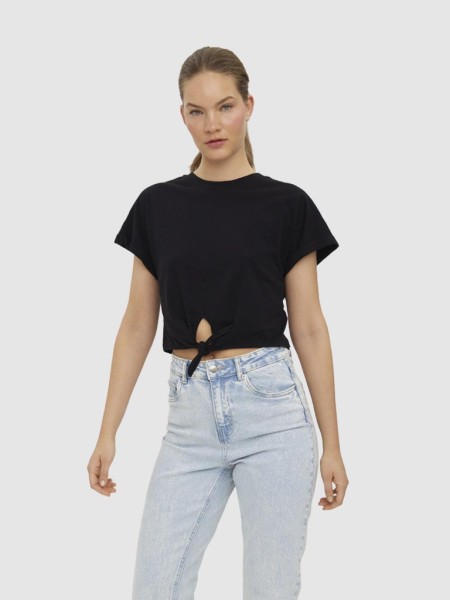 T-Shirt Mulher Panna Vero Moda