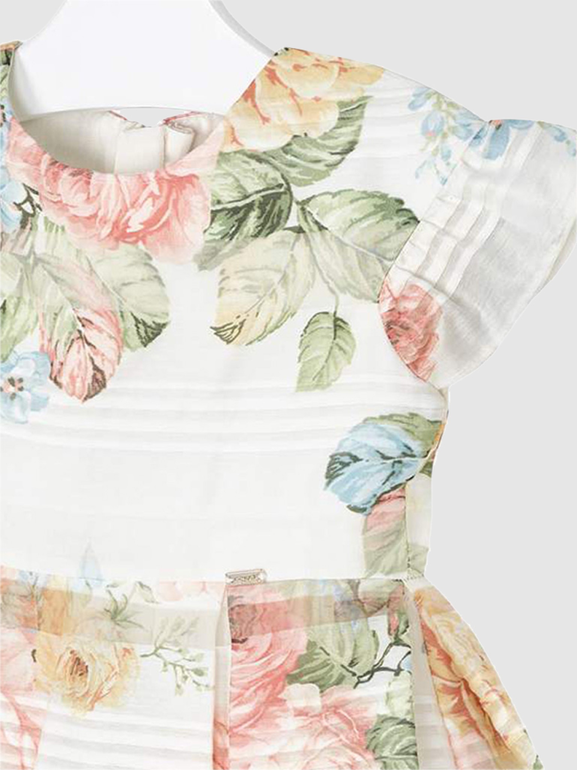 Vestido Estampado Flores Menina Mayoral