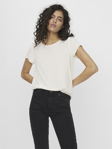 T-Shirt Mulher Becca Vero Moda