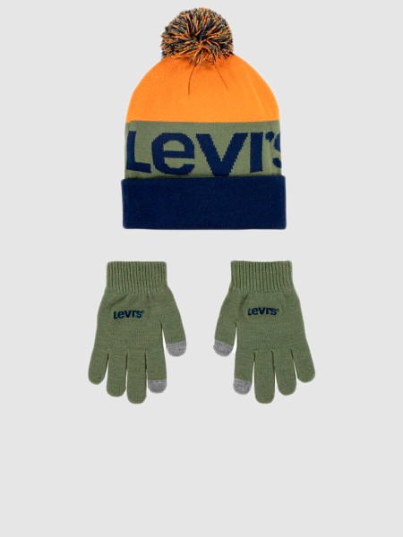 Conjunto Gorro E Luvas Menino Levis