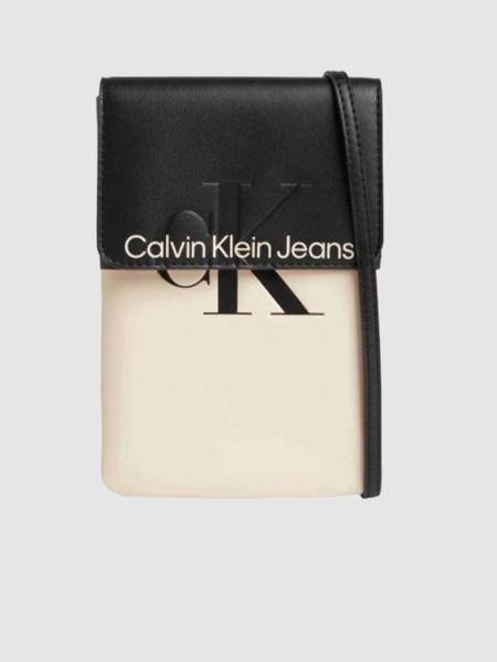 Bolsa Mulher Sculpted Phone Cross Calvin Klein