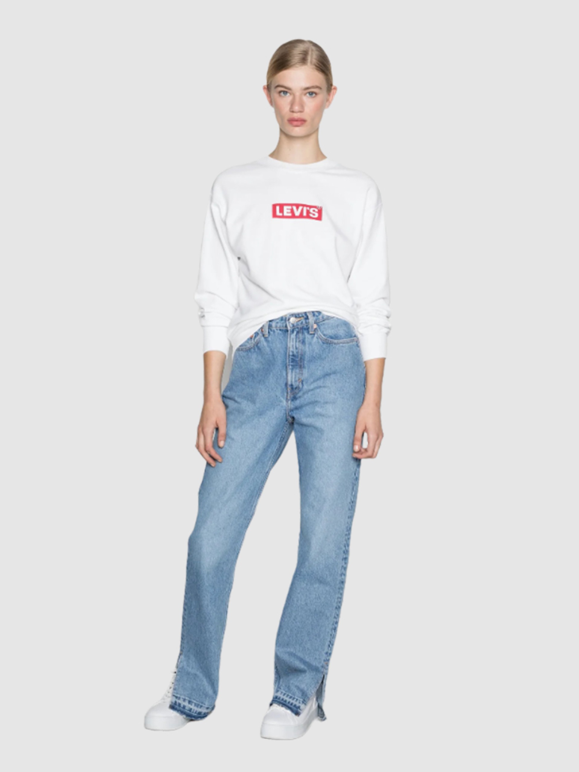 Sweatshirt Mulher Relaxed Graphic Levis