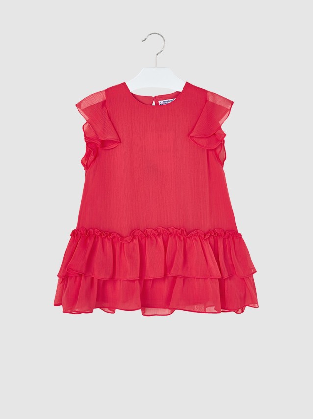 Vestido Folho Menina Mayoral
