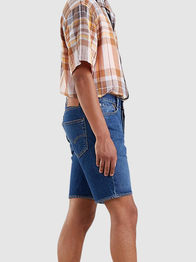 Cal��o Homem 501  Hemmed Levis
