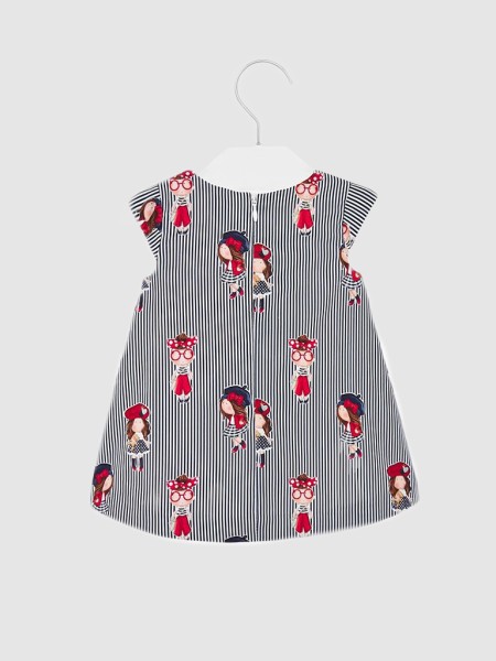 Vestido Popelin Beb� Menina Mayoral