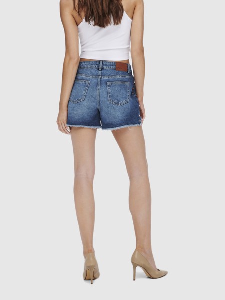 Pantalones Cortos Femenino Only Pantalones Cortos Femenino Only