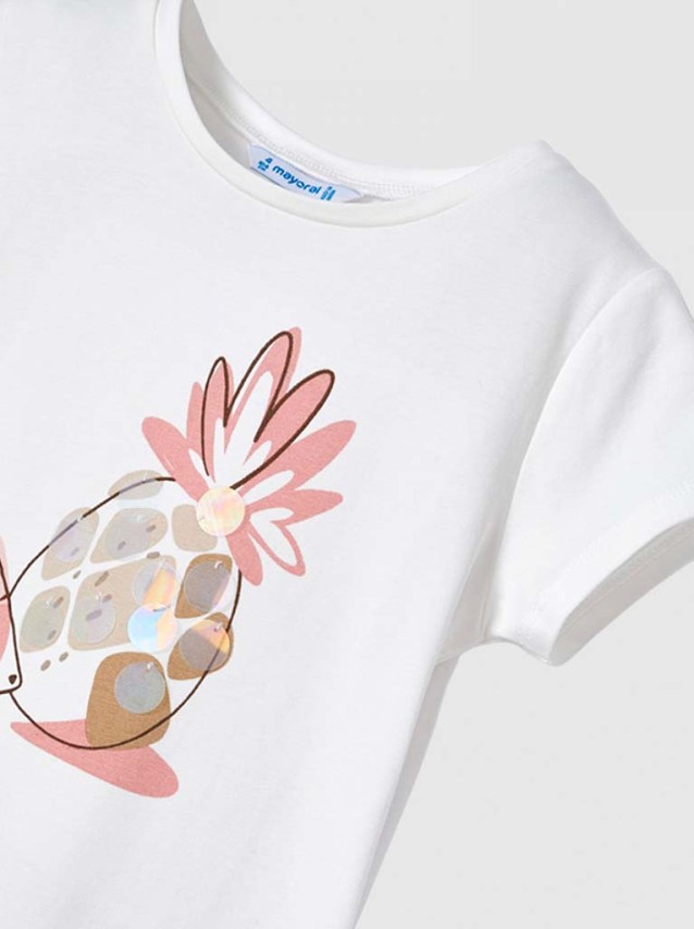 Tshirt Menina Grafica Mayoral