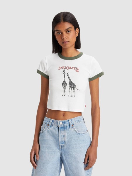 T-Shirt Mulher Levis