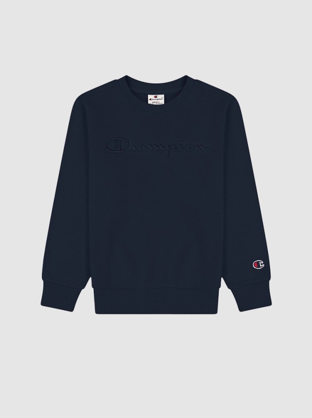 Sweatshirt Menino Logo Champion