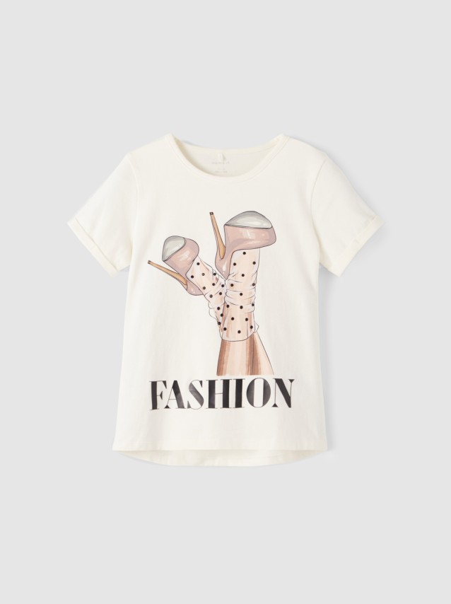 T-Shirt Menina Ficon Name It