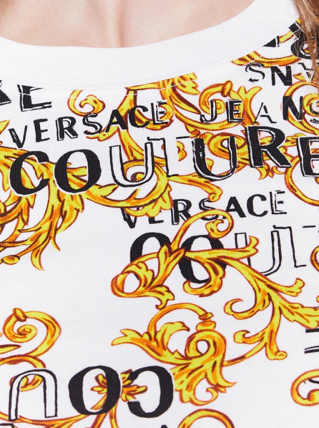 T-Shirt Mulher Jersey Versace
